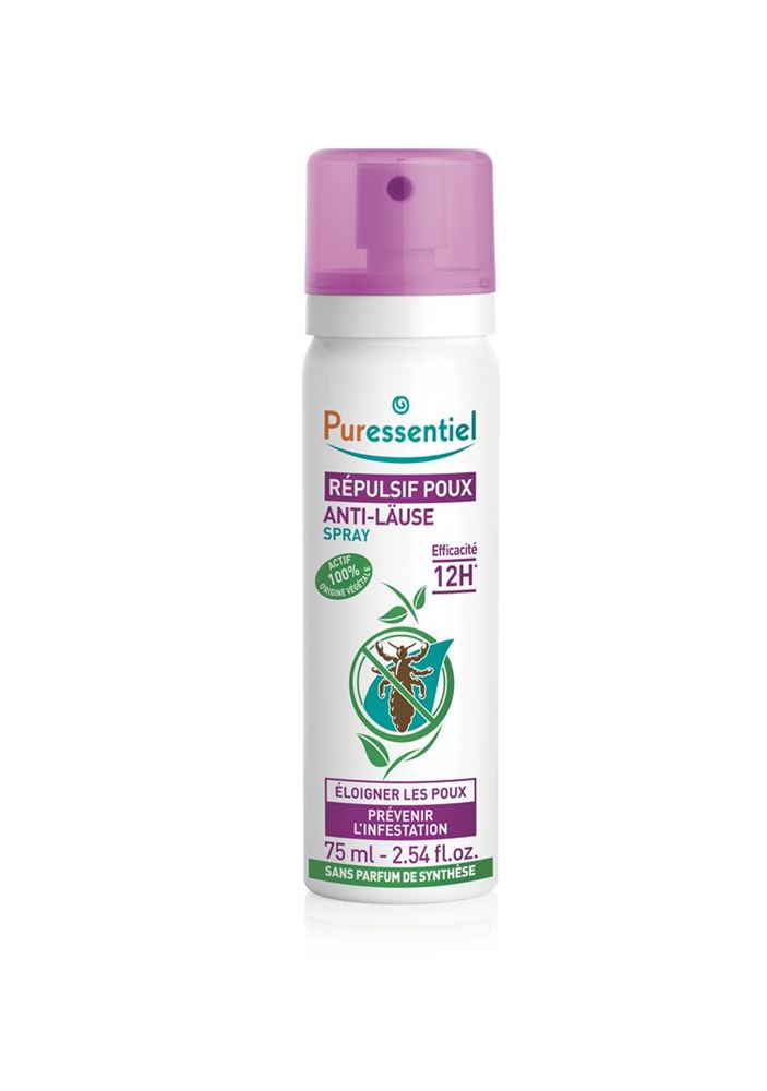 Puressentiel spray rép anti-poux 75ml