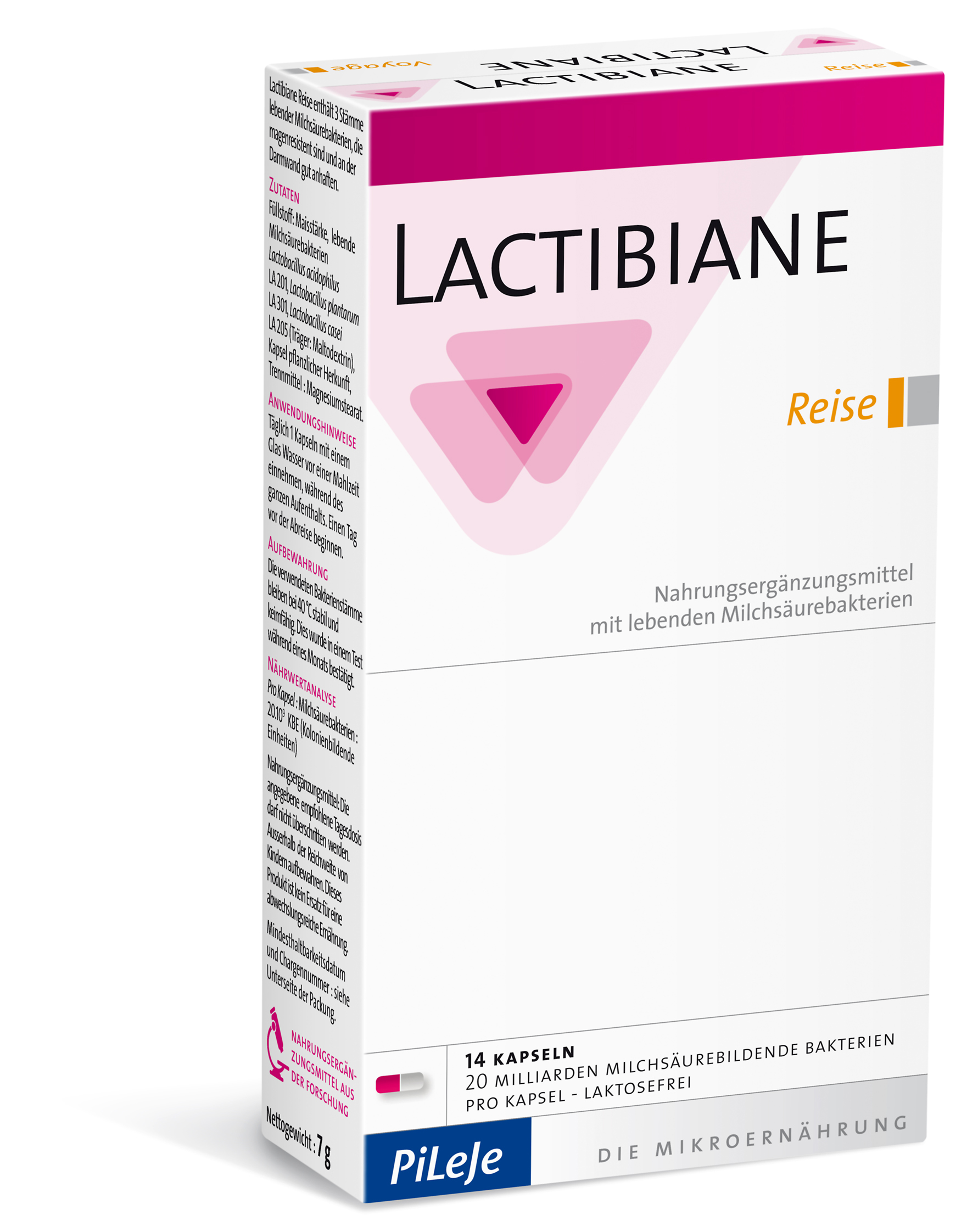 Lactibiane voyage 20m 14 gélules