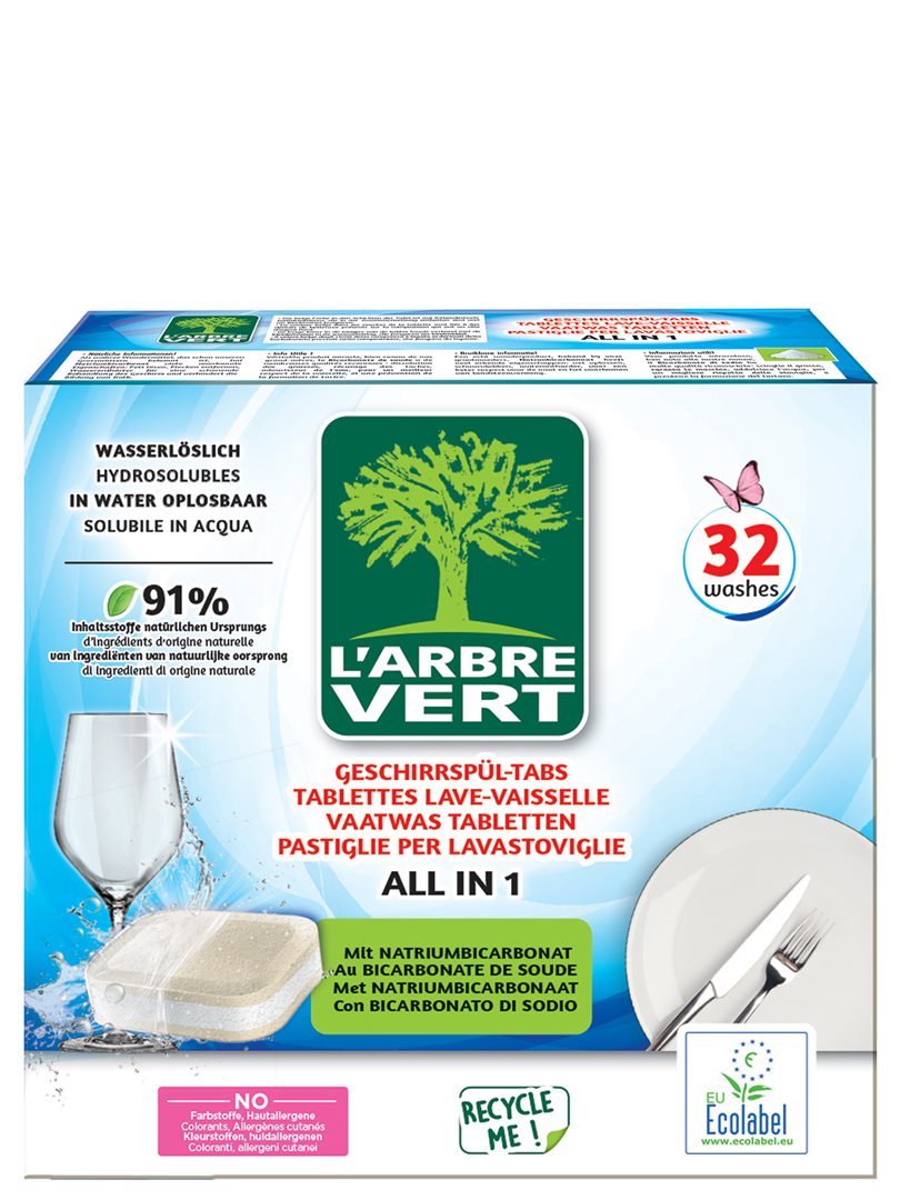 L'arbre vert tabs lave-vaiss. allin1 30p