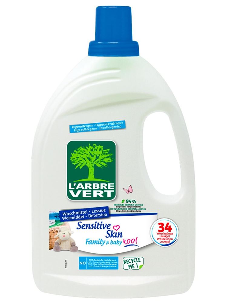 L'ARBRE VERT LESSIVE LIQUIDE RECH. 1.5L