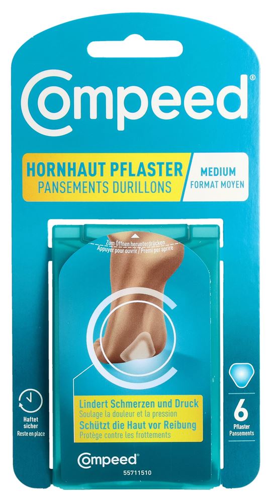 Compeed 6 pansements durillons moyens