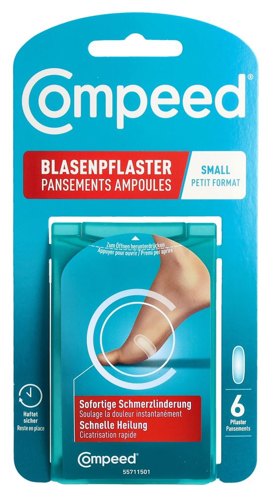 Compeed 6 pansements ampoules small