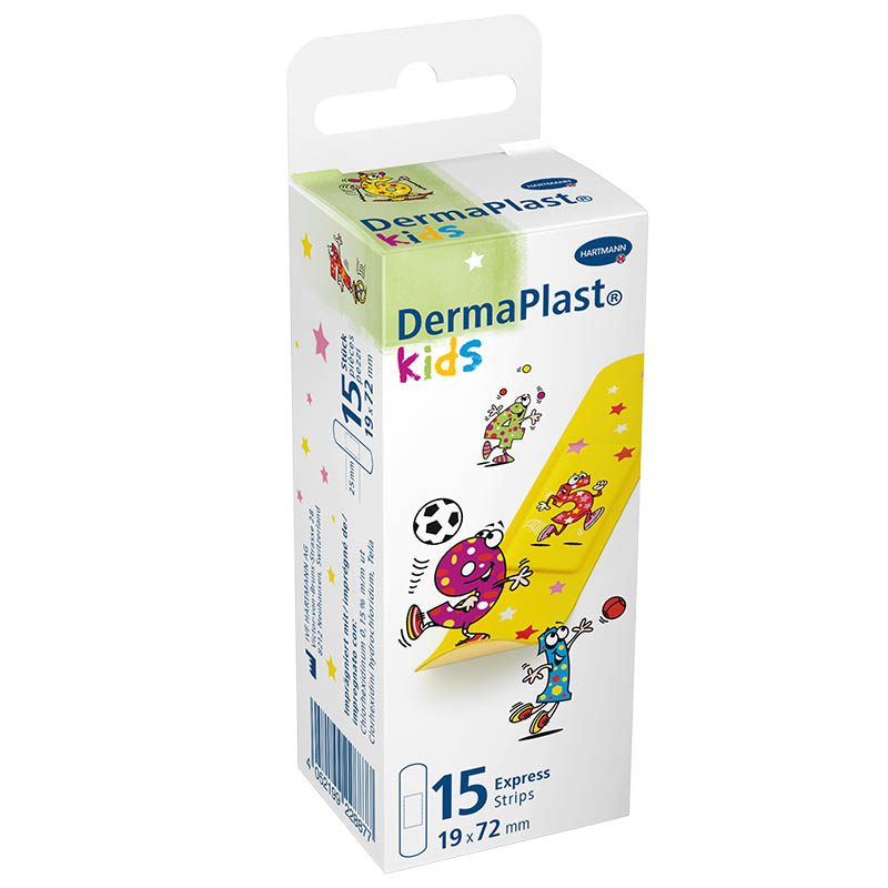 Dermaplast kids 15 express strips 19x72