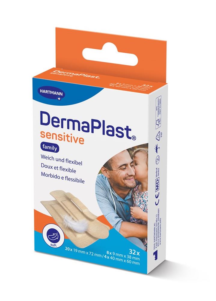 Dermaplast sens family 32x