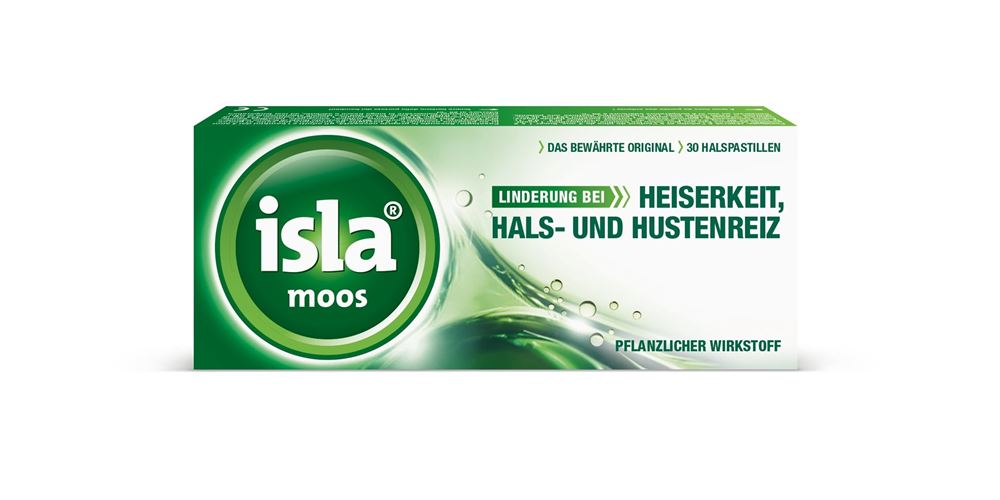 Isla moos linderung 30 halspastillen