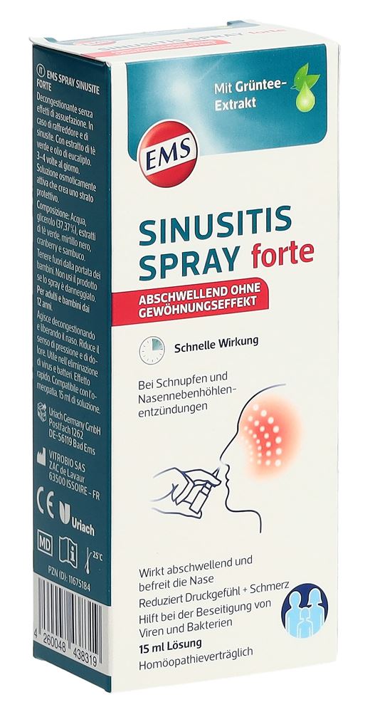 Ems spray contre la sinusite forte 15 ml