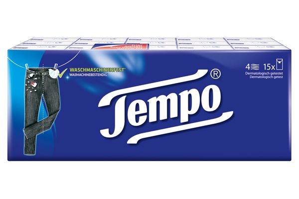 Tempo mouchoirs 4 épaisseurs 15x10