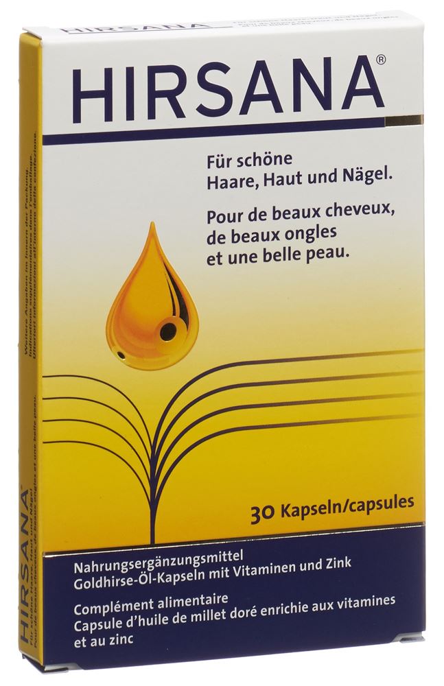 HIRSANA MILLET DORÉ 30 CAPS
