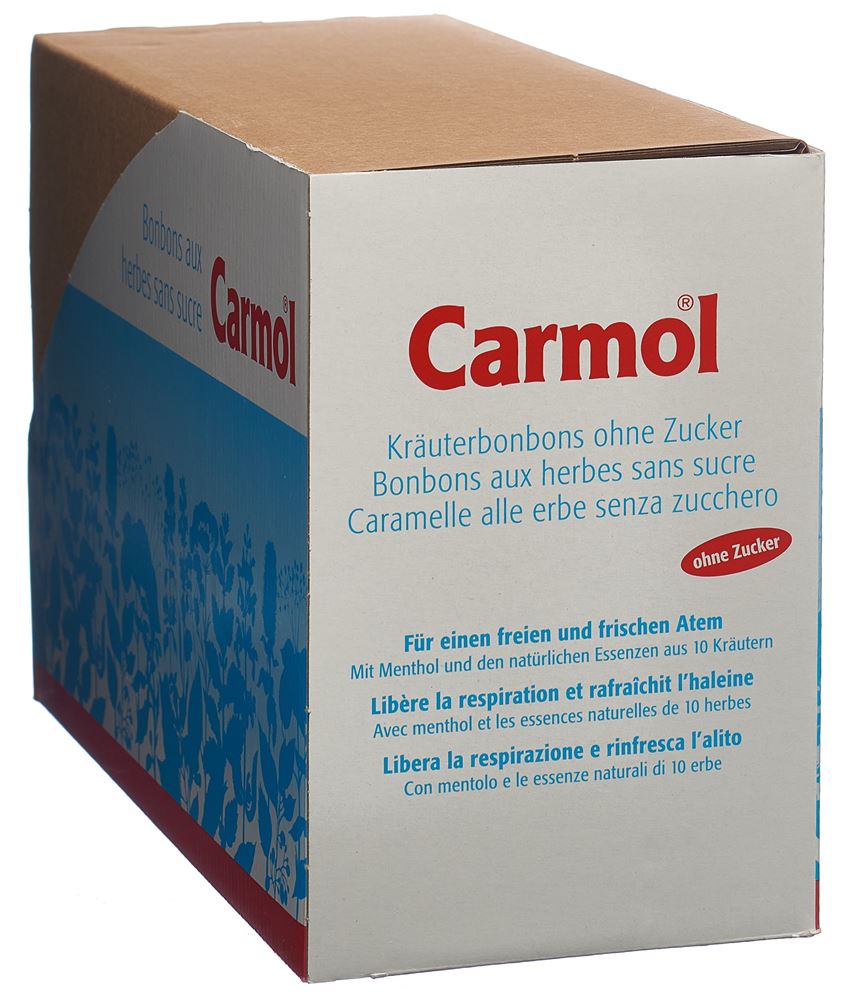 Carmol bonbons aux herbes 75g