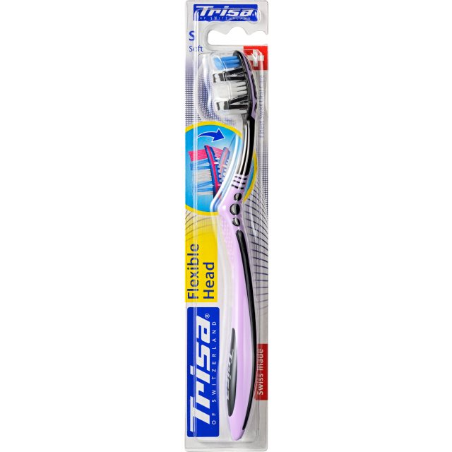 Trisa Brosse à dents Flexible Whitening, medium