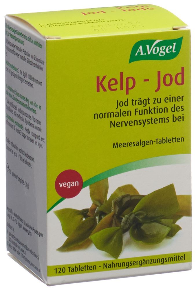 A. Vogel Kelp-Jod 120 Tabletten