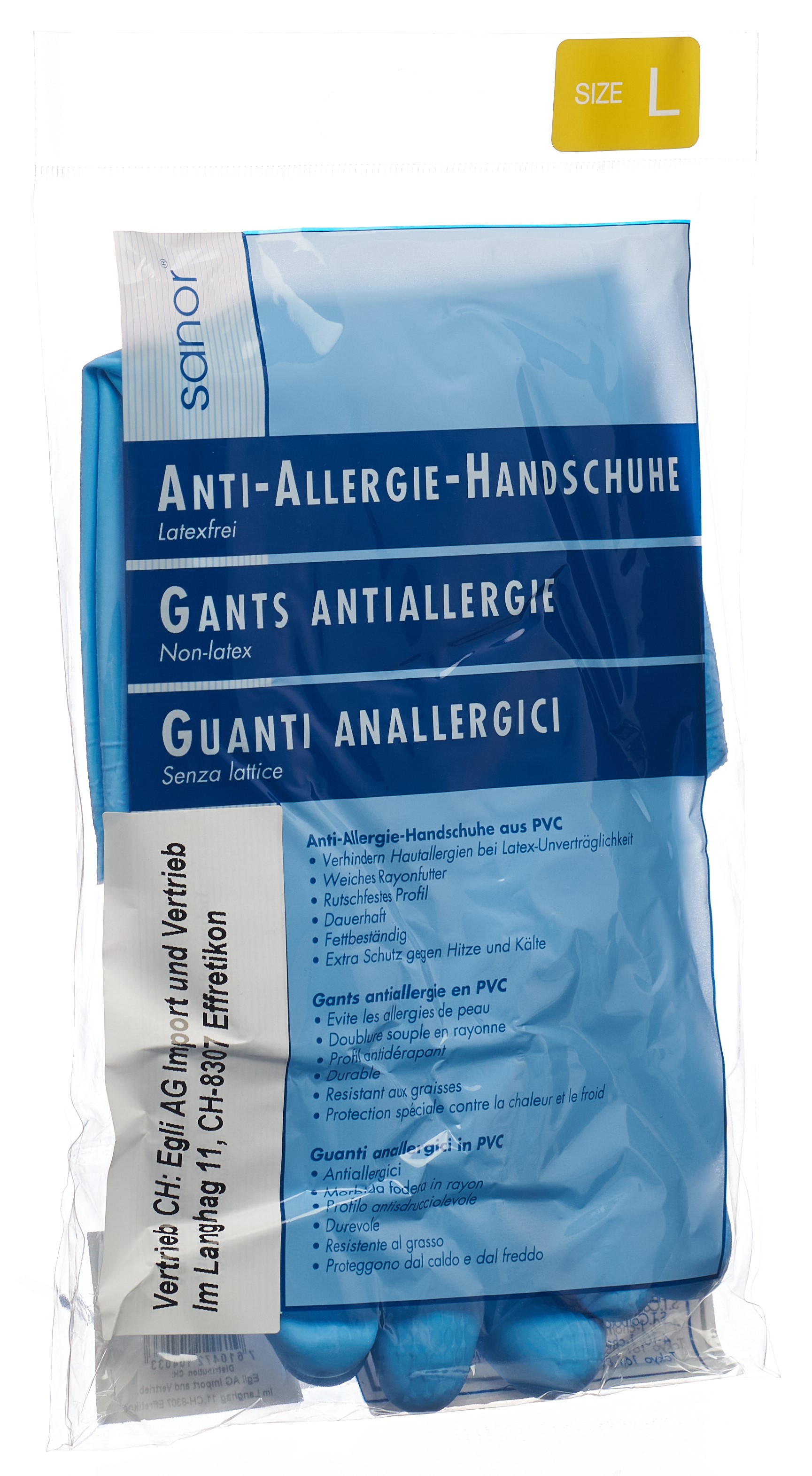 Ampri Gants réutilisables Clean L