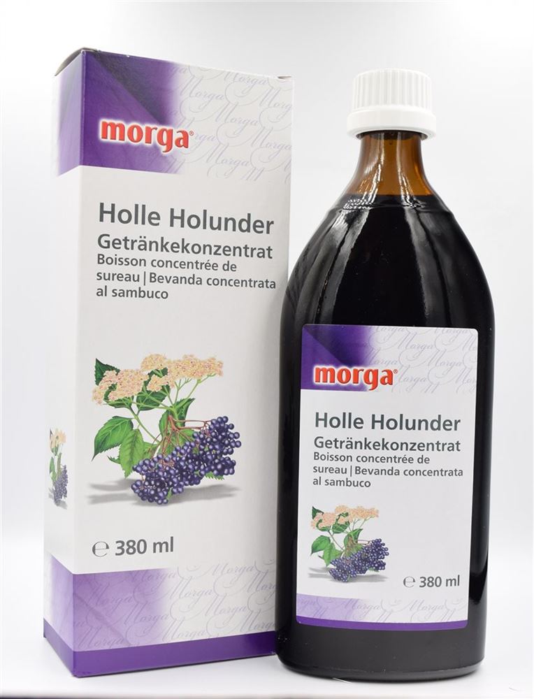 Morga holle sirop sureau 380 ml