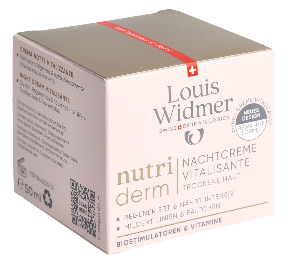 Louis widmer crème vitalisante p