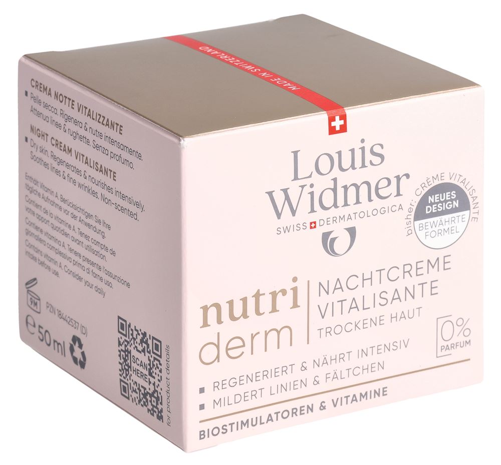 LOUIS WIDMER CRÈME VITALISANTE NP