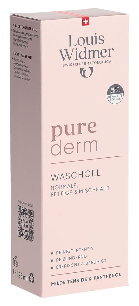 Louis widmer gel nettoyant visage 125ml