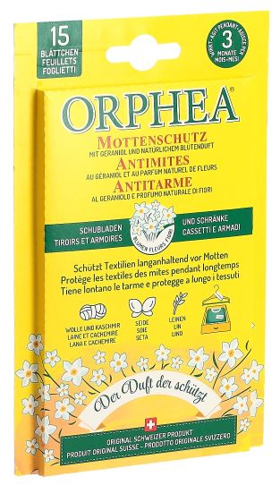 Orphea antimites fleurs 12 feuilles