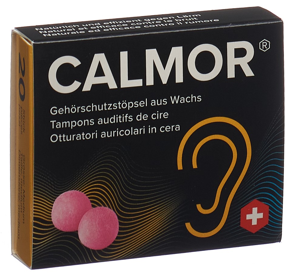 Calmor tampons auditifs de cire 20 pces