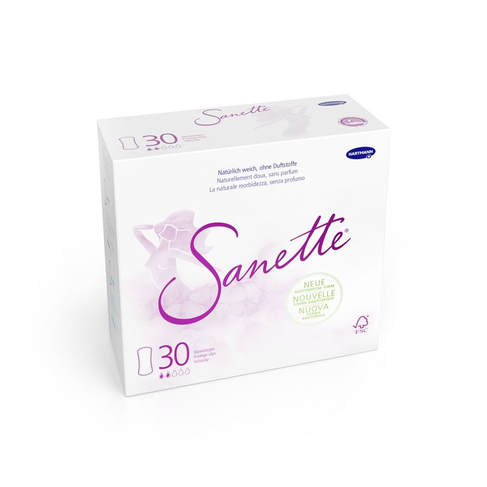 Sanette protège slips (n) 30 pièces