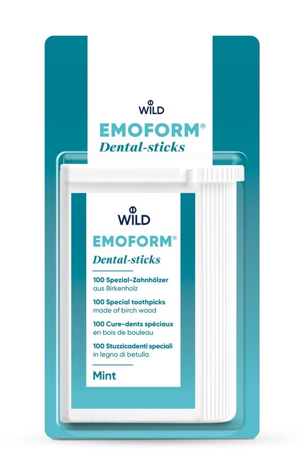 Emoform cure-dents mint 100 pcs
