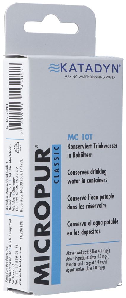 Micropur classic mc 10t