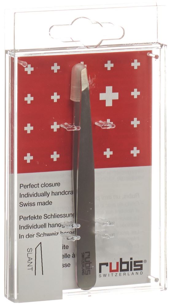 Rubis pince biseautée