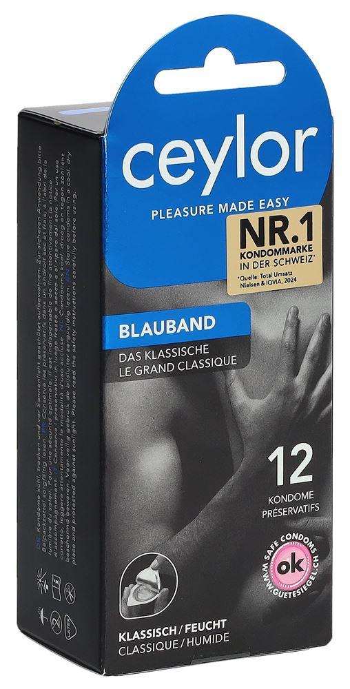 Ceylor blauband 12 préservatifs