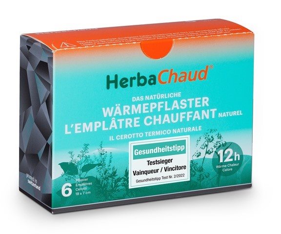 HERBACHAUD 6 EMPLÂTRES CHAUFFANT
