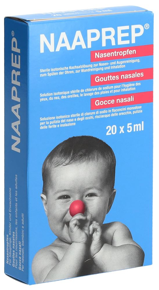 Naaprep gouttes nasales 20 flacons 5 ml