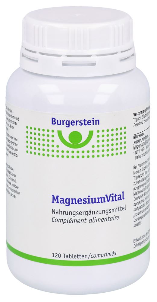 Burgerstein magnesium vital 120 cpr