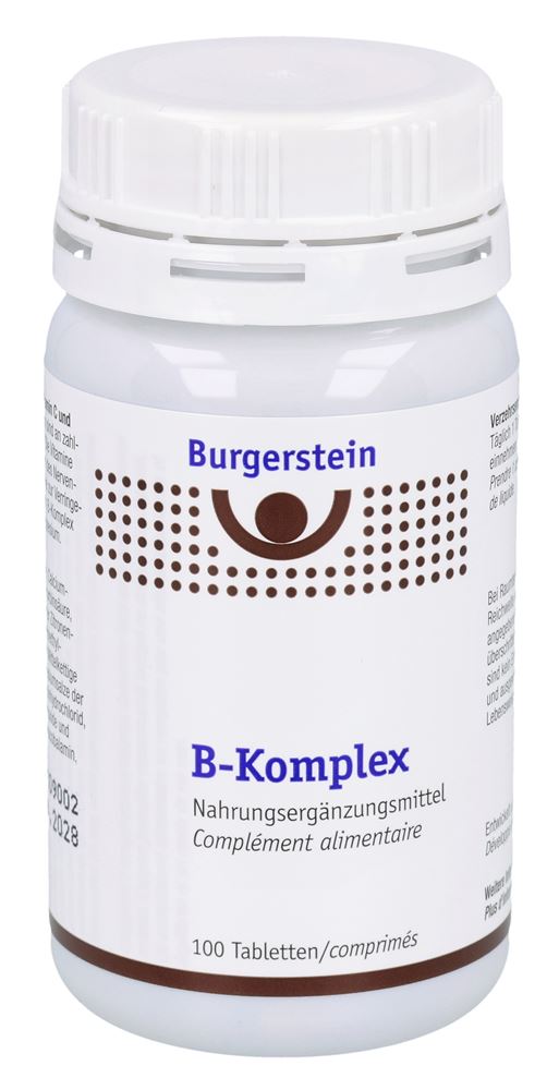 Burgerstein b-complex 100 comprimés