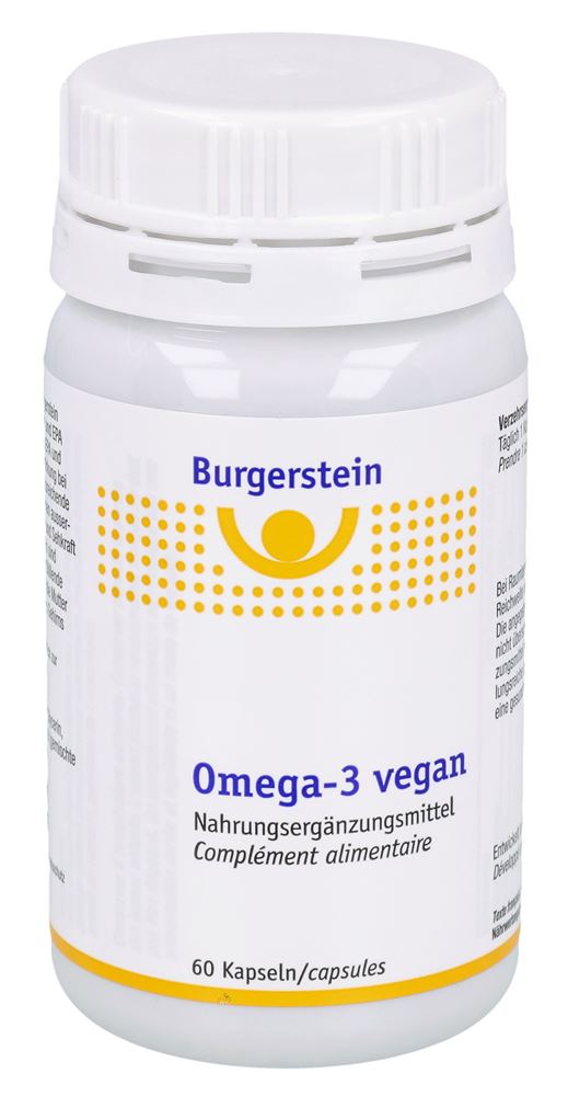 Burgerstein omega-3 vegan 60 caps