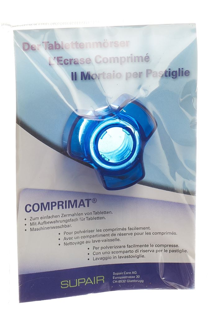 Comprimat ecrase comprimé
