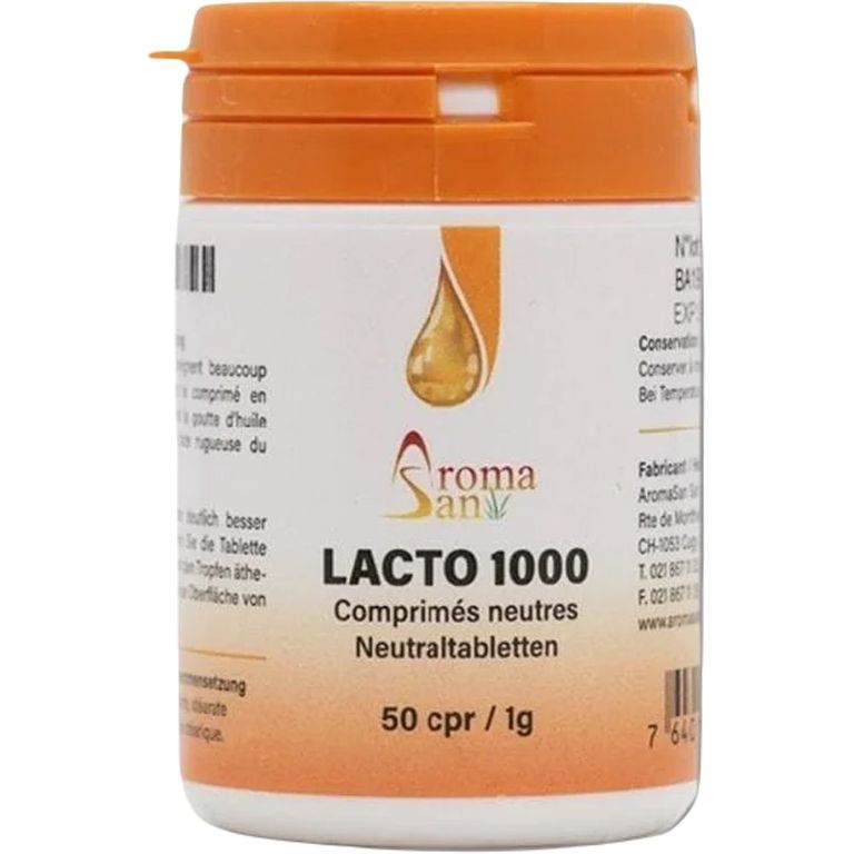 Aromasan comprimés neutres lact. 50pces