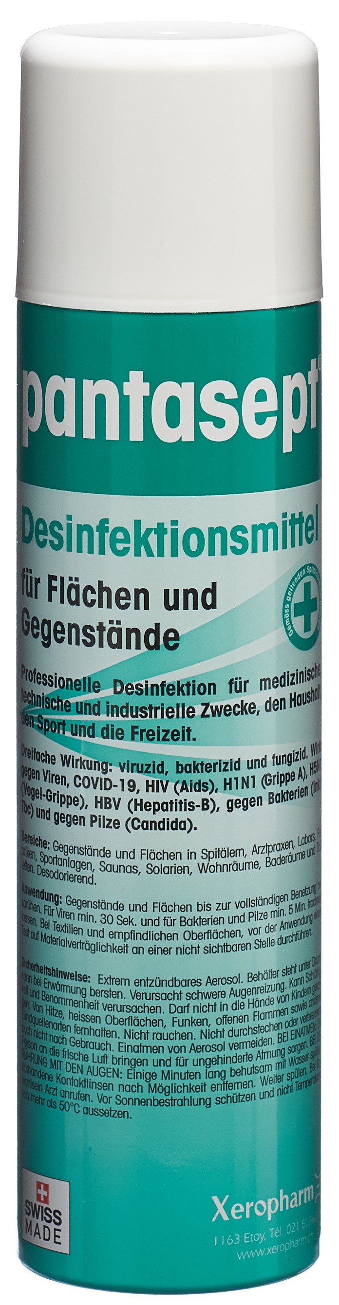 PANTASEPT DÉSINFECTANT SPRAY 400ML