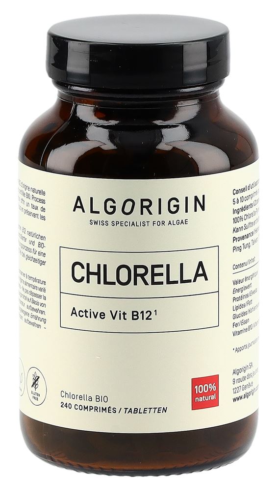 Algorigin chlorella bio 240 comprimés