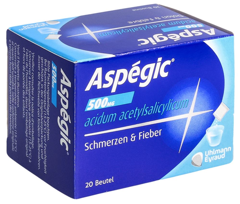 Aspégic 500mg 20 sachets