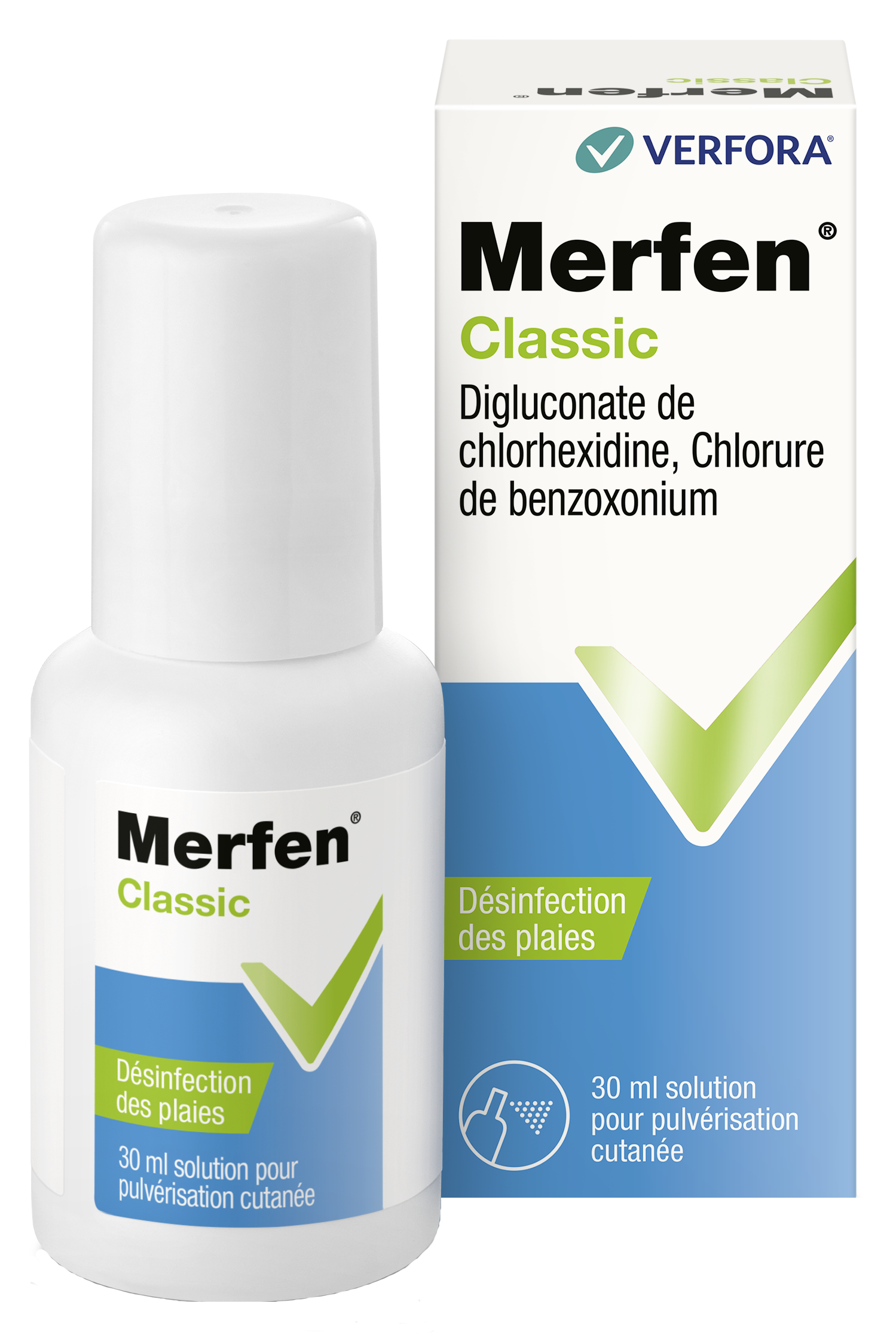 MERFEN SOLUTION AQUEUSE SPRAY 30ML
