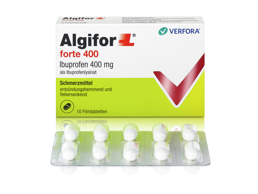 ALGIFOR-L FORTE 400MG 10 COMPRIMÉS