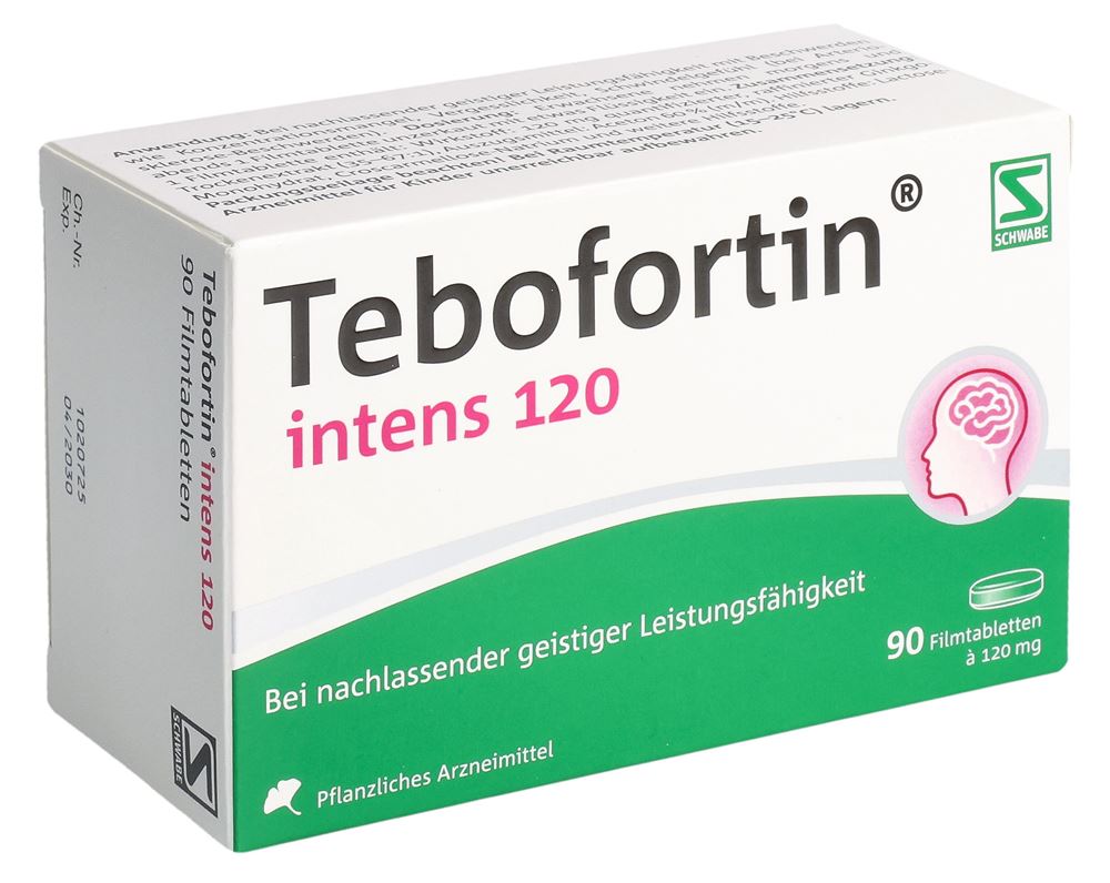 Tebofortin Intens 120 mg 90 Tabletten