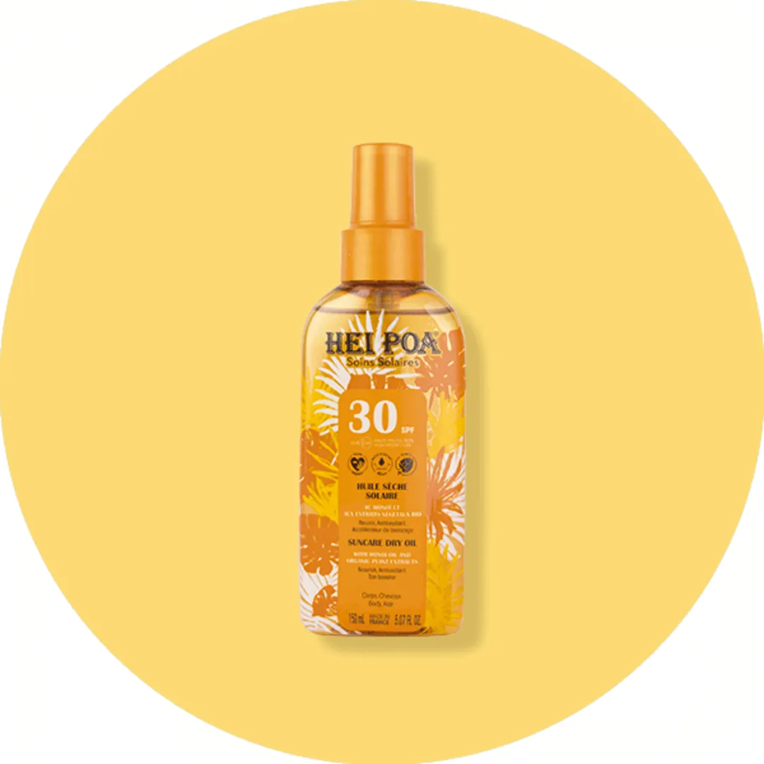 Hei poa huile sèche monoï spf30 150ml