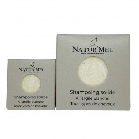 Shampoing solide argile blanche 90g