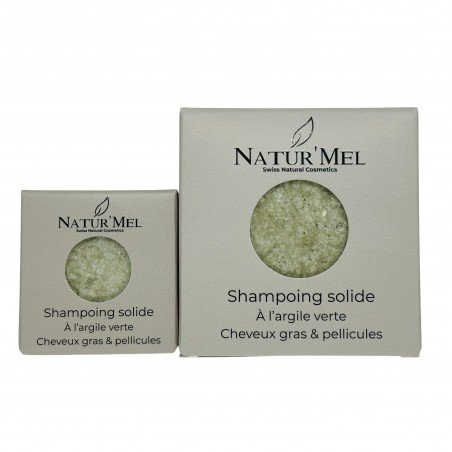 Shampoing solide argile verte 30g
