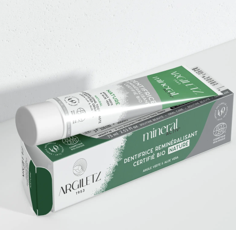 Argiletz dentifrice bio aloe vera 75 ml